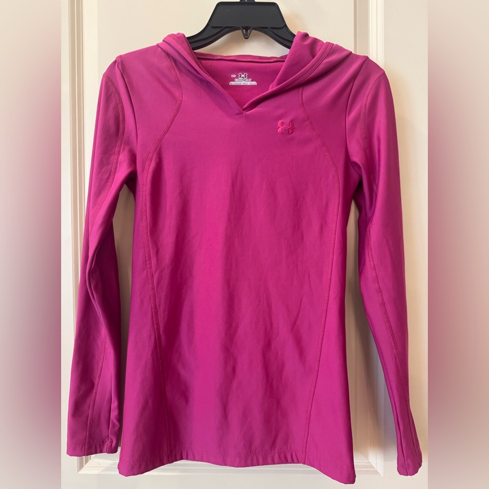 Under Armour Fuchsia ColdGear Hoodie